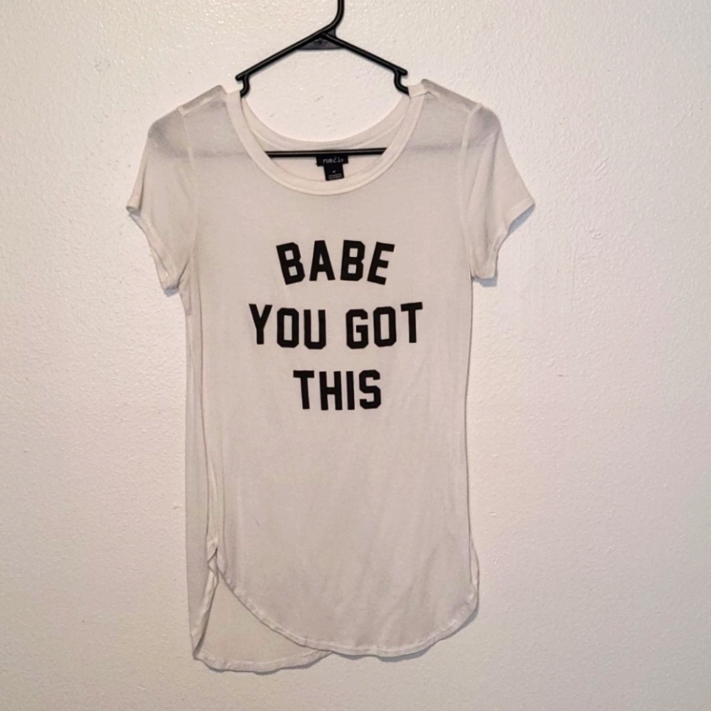 White Graphic tshirt
